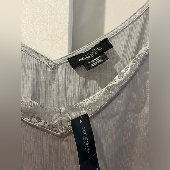 New With Tags Michael Studio Collection Silk-like Camisole - Picture 7 of 8